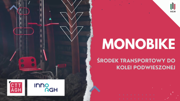 Monobike - środek transportowy do kolei podwieszonej