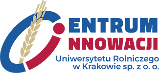 Logo Centrum Innowacji Uniwersytetu Rolniczego w Krakowie